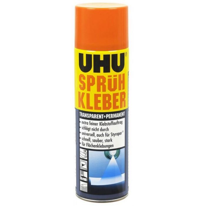 UHU Spray Adhesive Permanent 500 ml Can